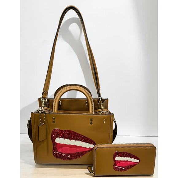 Coach CA125 Tom Wesselmann Limited Edition Rogue 25 X & CA225 Wallet - Picture 1 of 15